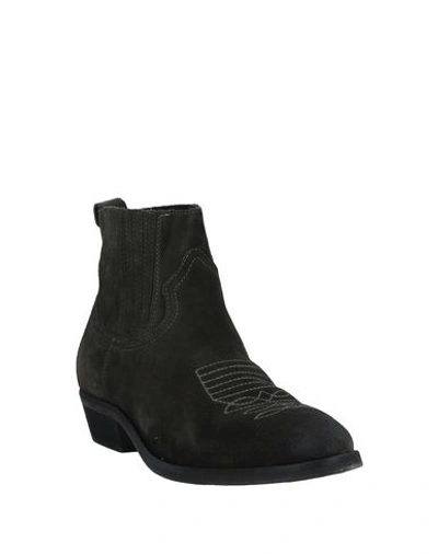 Shop Catarina Martins Ankle Boot In Military Green