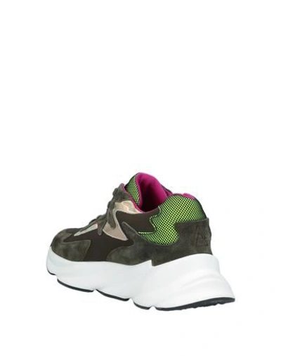 Shop Elena Iachi Sneakers In Military Green