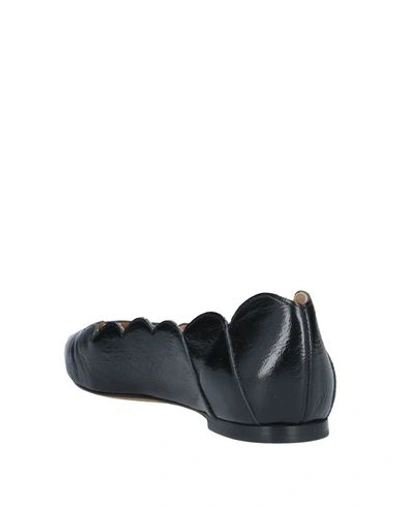 Shop Chloé Ballet Flats In Black