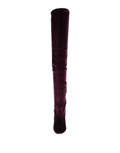 Shop Gianna Meliani Boots In Deep Purple