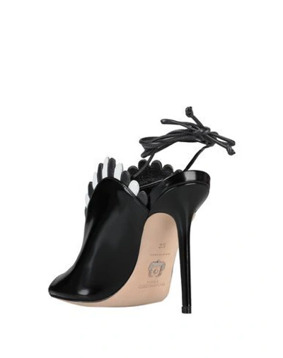 Shop Paula Cademartori Sandals In Black