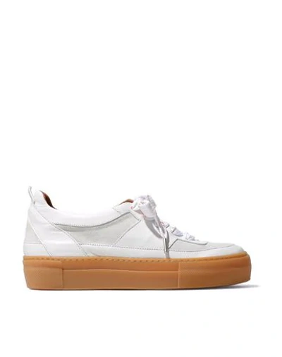 Shop Ganni Sneakers In White