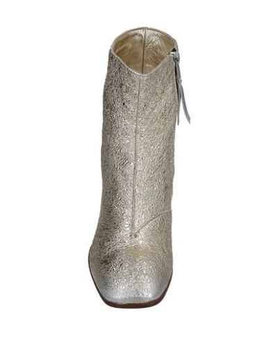 Shop Alexander Hotto Ankle Boot In Platinum