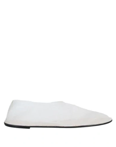 Shop The Row Ballet Flats In White