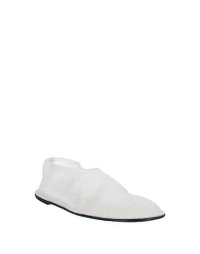 Shop The Row Ballet Flats In White