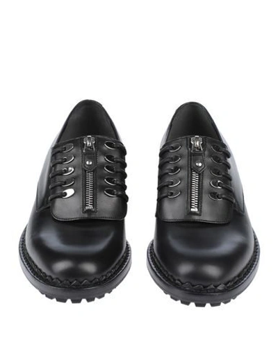 Shop Balenciaga Lace-up Shoes In Black