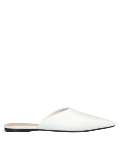 Shop The Row Mules In White