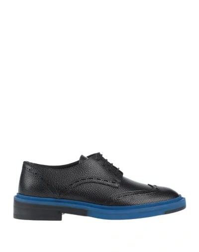 Shop Balenciaga Laced Shoes In Black