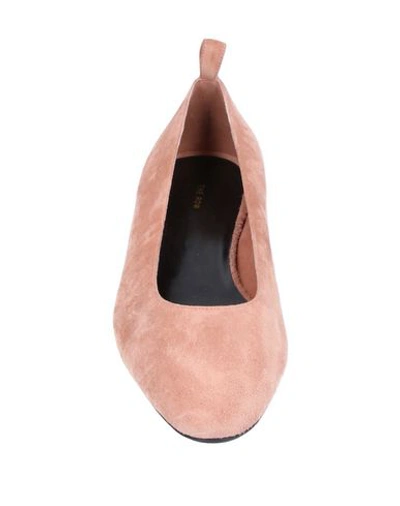 Shop The Row Ballet Flats In Pale Pink