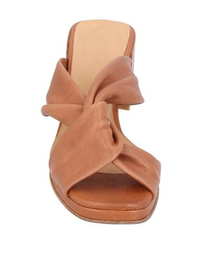 Shop Ernesto Dolani Sandals In Tan