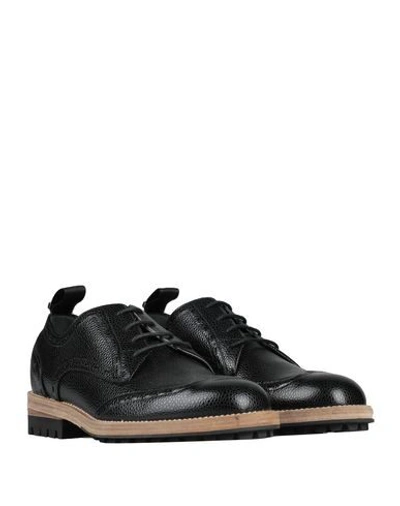 Shop Balenciaga Laced Shoes In Black