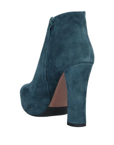 Shop Albano Ankle Boots In Deep Jade