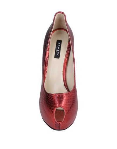 Shop Albano Pumps In Red