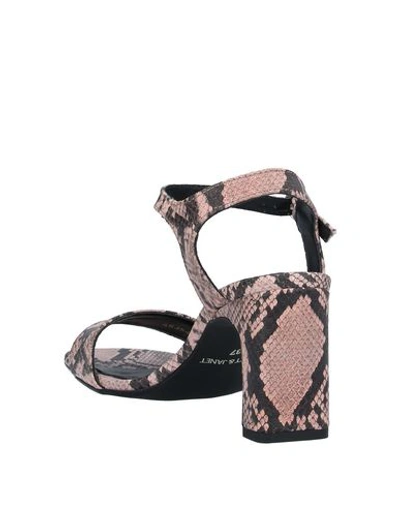 Shop Janet & Janet Woman Sandals Blush Size 6 Soft Leather In Pink