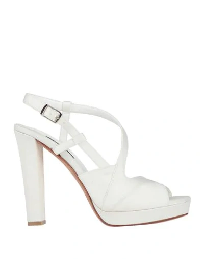 Shop Albano Sandals In White