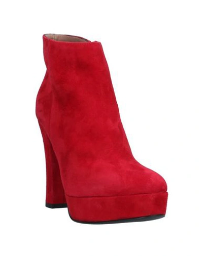 Shop Albano Ankle Boot In Red