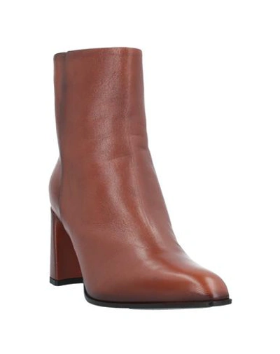 Premiata Ankle Boots In Tan