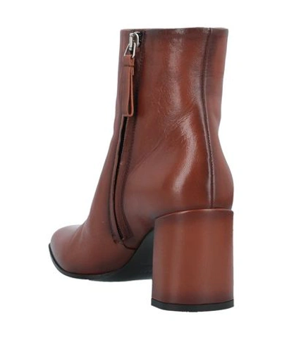 Premiata Ankle Boots In Tan