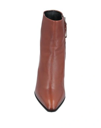 Premiata Ankle Boots In Tan