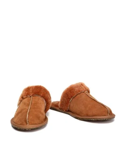 Shop Australia Luxe Collective Slides And Slippers In Camel