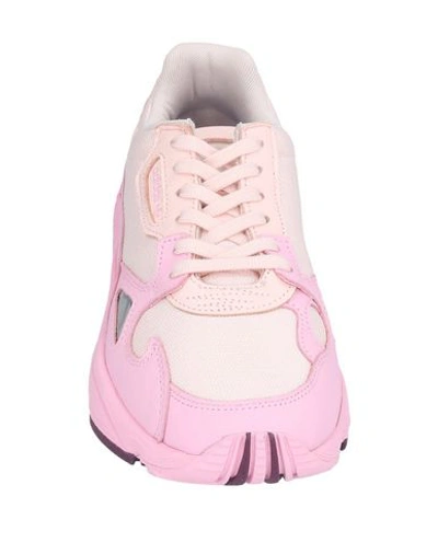 Shop Adidas Originals Woman Sneakers Pink Size 5.5 Soft Leather, Textile Fibers