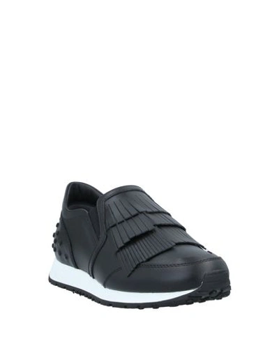 Tod's Sneakers In Black