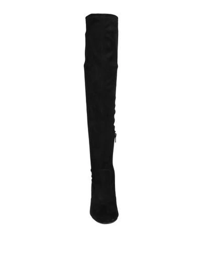 Shop Albano Knee Boots In Black