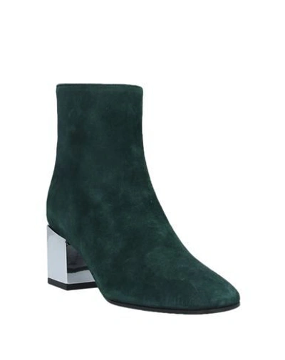 Shop Marc Ellis Ankle Boots In Dark Green