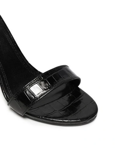 Shop Maje Sandals In Black