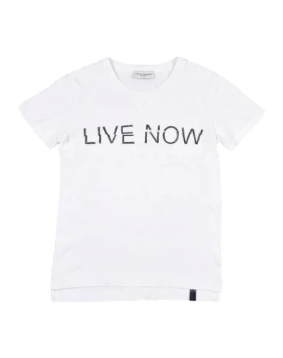 Shop Paolo Pecora T-shirts In White