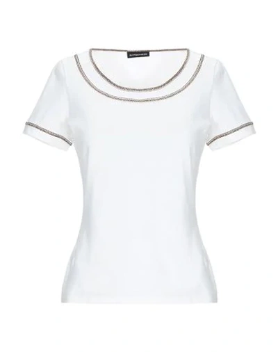 Shop Borbonese T-shirt In White