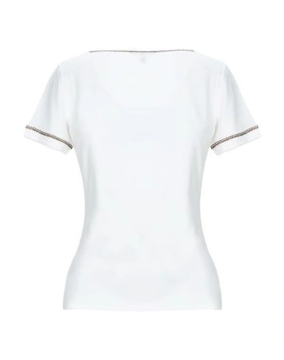 Shop Borbonese T-shirt In White