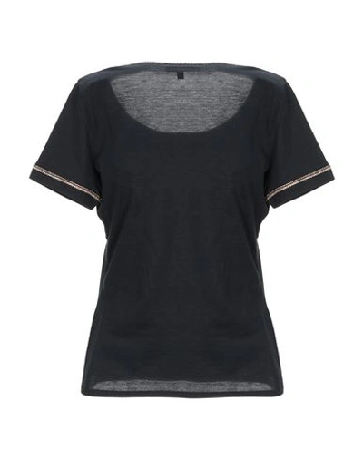 Shop Borbonese T-shirt In Black