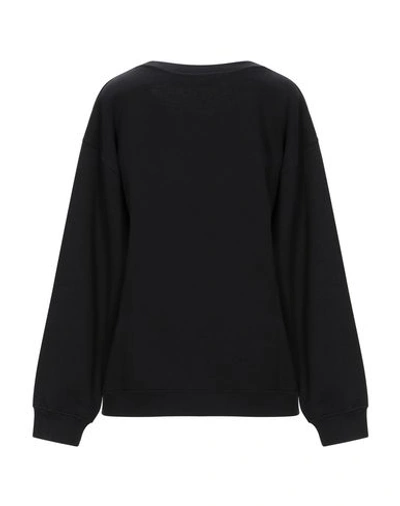 Shop Leo Studio Design Sweatshirts In Black