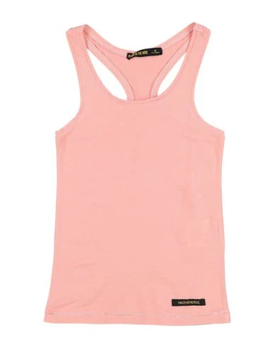 Shop Finger In The Nose T-shirt In Salmon Pink