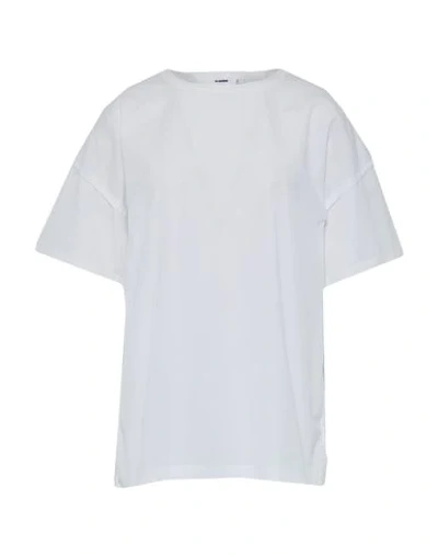 Shop Jil Sander T-shirts In White