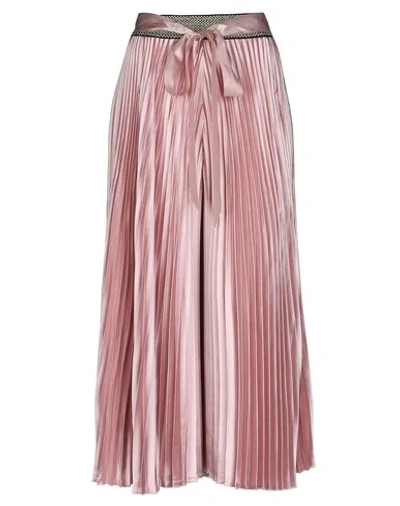 Shop Amuse Maxi Skirts In Pink