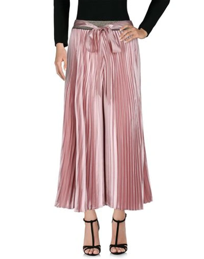 Shop Amuse Maxi Skirts In Pink