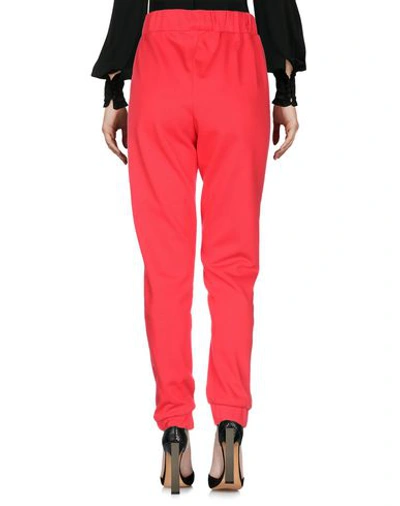 Shop Danielle Guizio Pants In Red