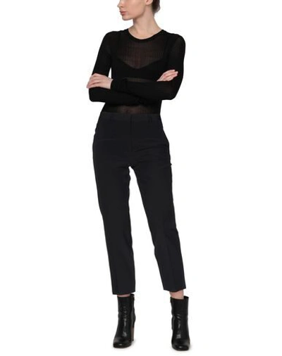 Shop Ferragamo Woman Pants Black Size 10 Virgin Wool