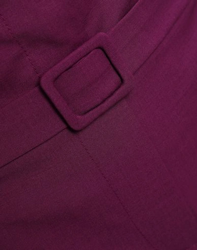 Shop Anna October Casual Pants In Purple