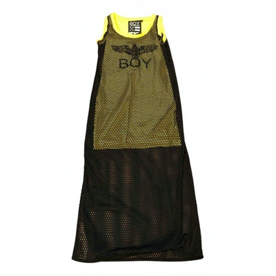 Pre-owned Boy London Maxi Dress In Yellow