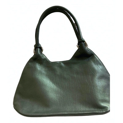 Pre-owned Rodo Leather Handbag In Green
