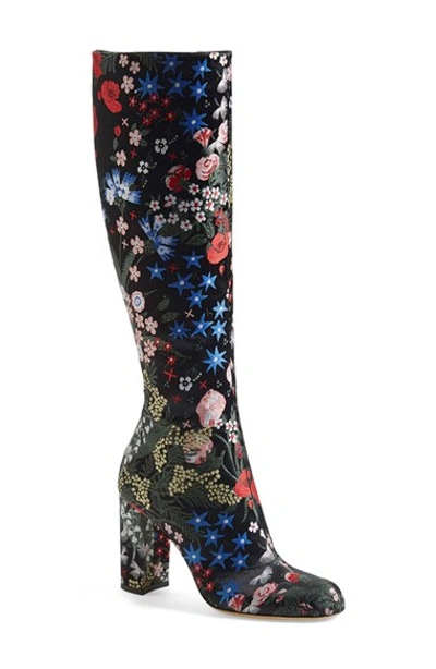 Shop Valentino 'camu Garden' Tall Boot (women) In Floral