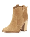 LAURENCE DACADE Pete Suede Ankle Boot, Beige