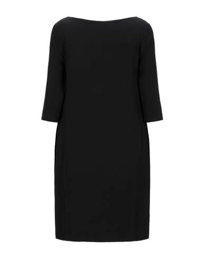 Shop Ottod'ame Woman Mini Dress Black Size 2 Polyester, Elastane