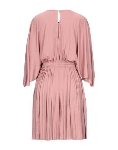 Shop Dior Short Dresses In Pastel Pink
