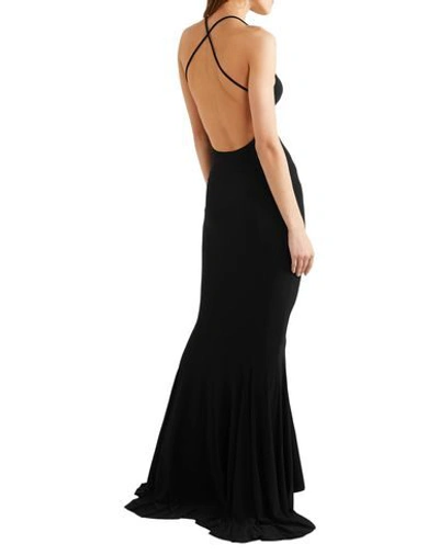 Shop Norma Kamali Long Dresses In Black