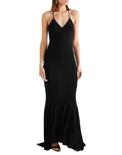 Shop Norma Kamali Long Dresses In Black