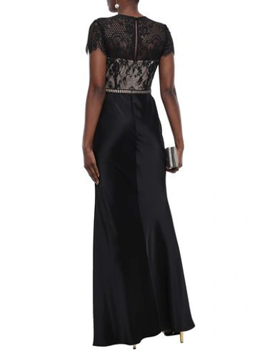 Shop Catherine Deane Woman Long Dress Black Size 8 Cotton, Rayon, Polyester, Nylon, Triacetate
